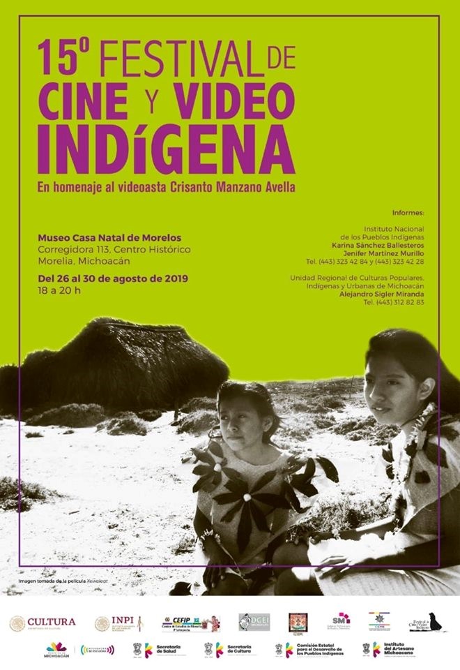15 festival de cine y video indígena 2019