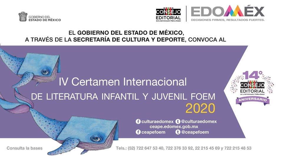 <b>Certamen internacional de literatura infantil y juvenil FOEM 2020</b> 2020